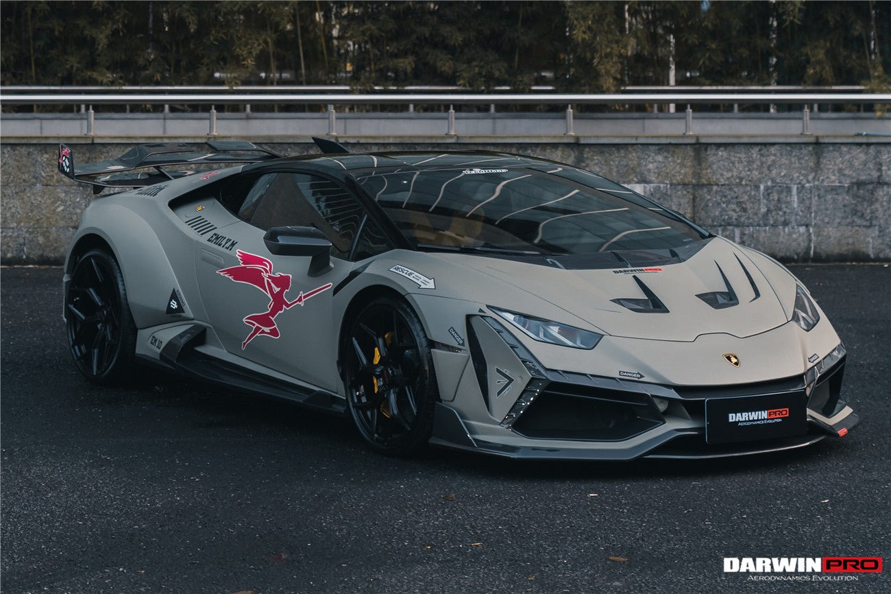 Darwinpro Lamborghini Huracan BKSSII Style Front Wide Fenders (2015-2025)